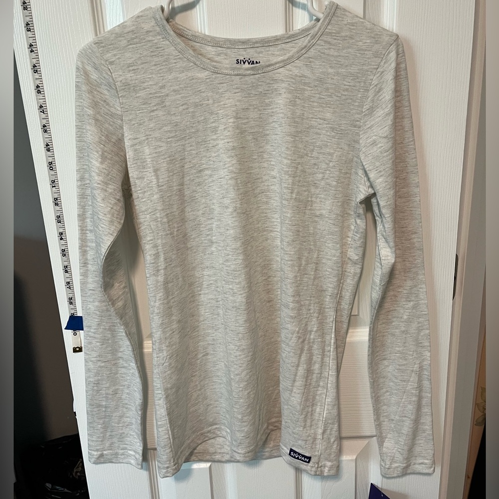 Light Grey Undershirt for Scrubs